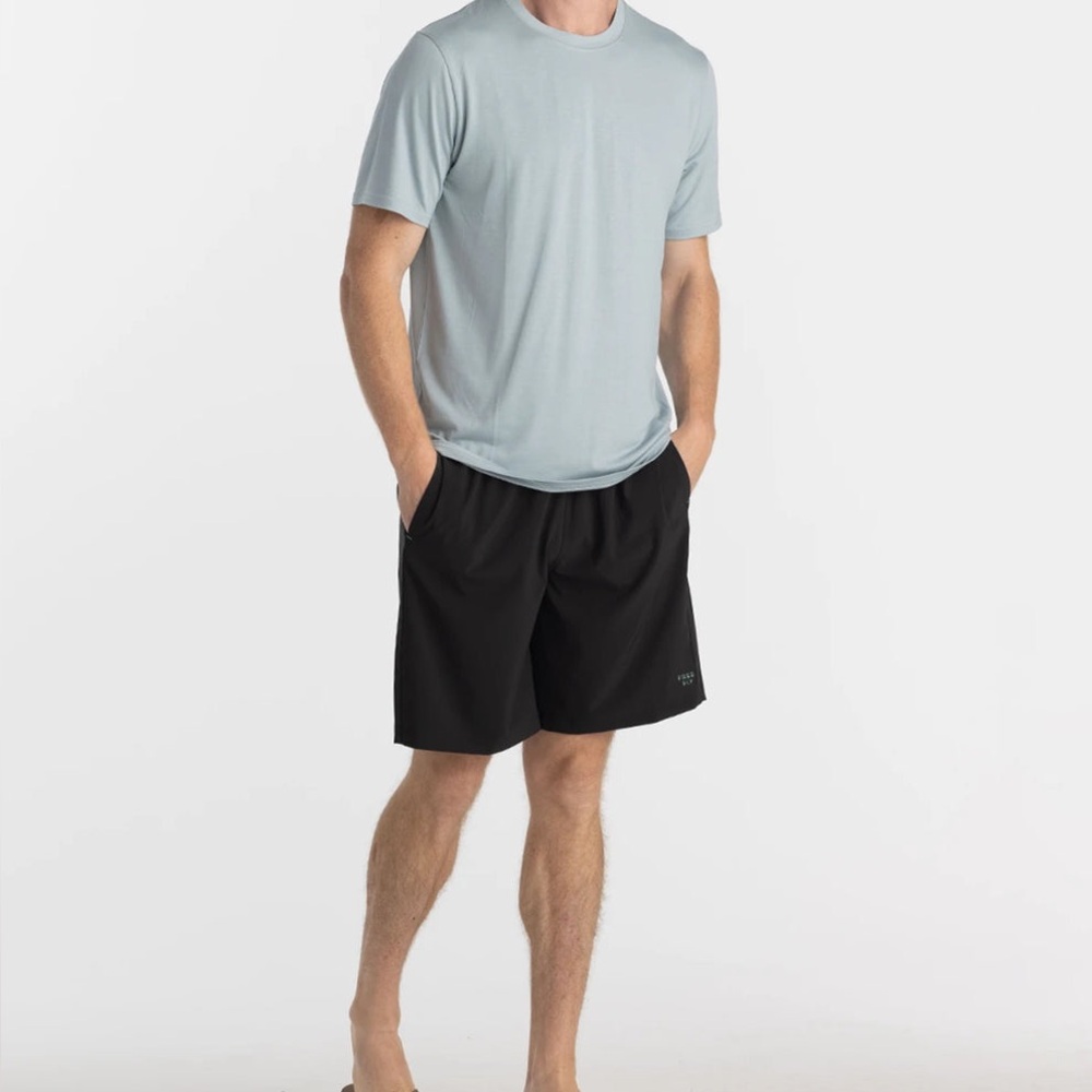 Free Fly Men's Breeze Short – 8" - Size L - Black